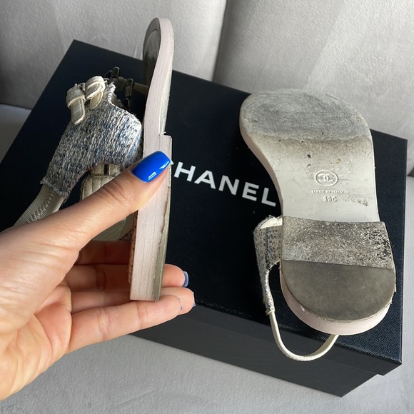 Chanel logo sandals - Picture 5 of 12